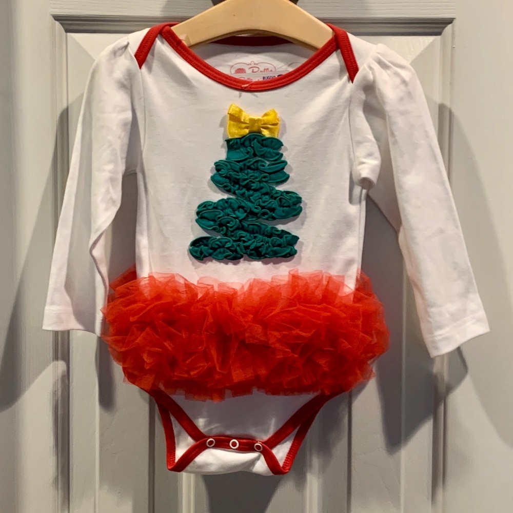 Ruffle Butts... Christmas Tree Onesie TuTu! 🎄